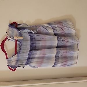 NWT CLOTH AND STONE purple whimsical shirt